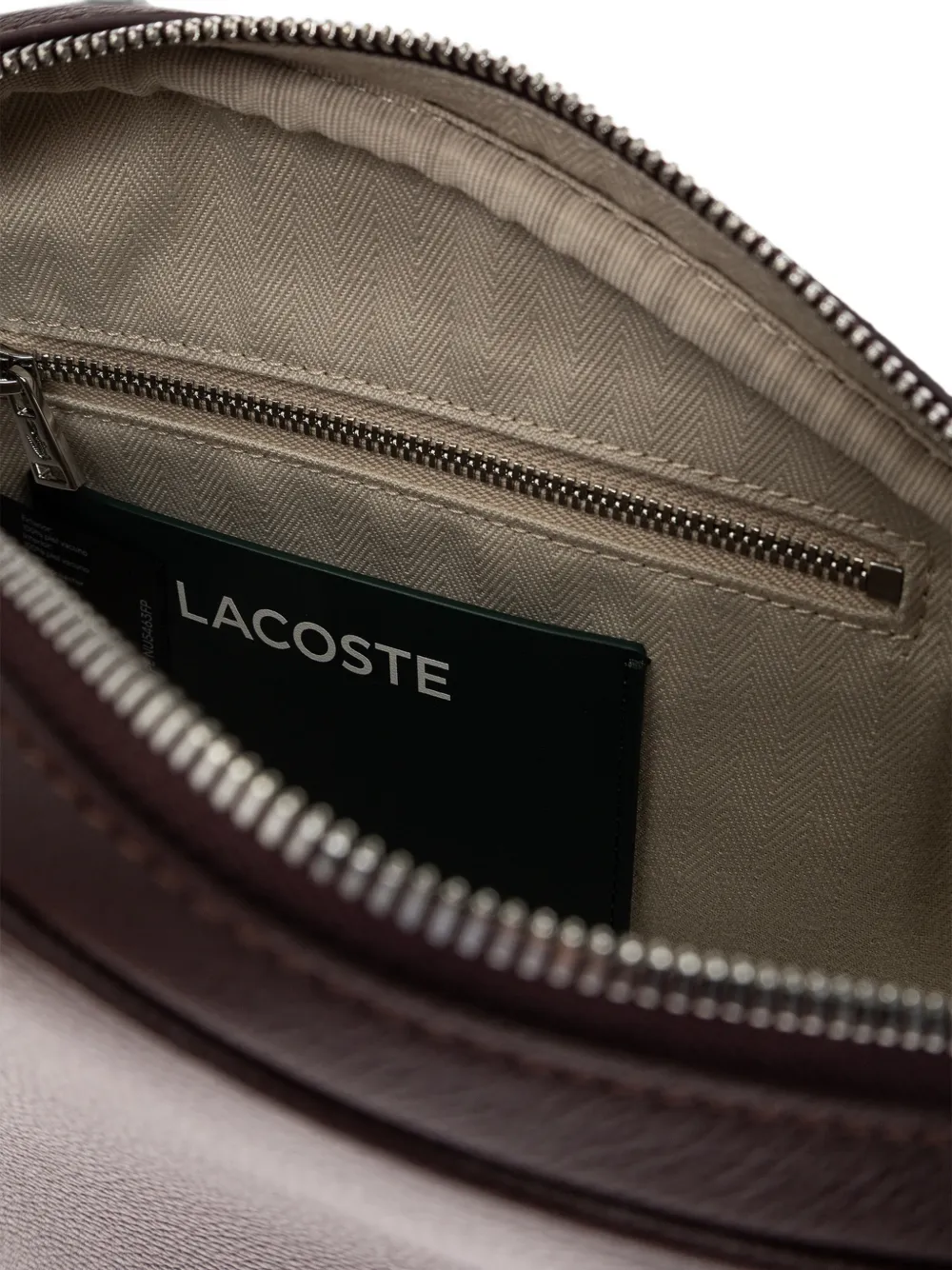 Lacoste Kleine Racket Smash Court schoudertas Rood