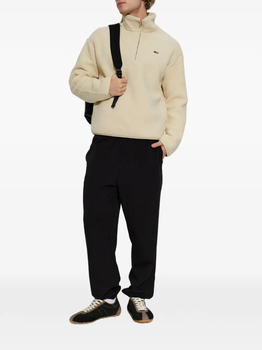 Lacoste x Novak Djokovic trainingsbroek Zwart