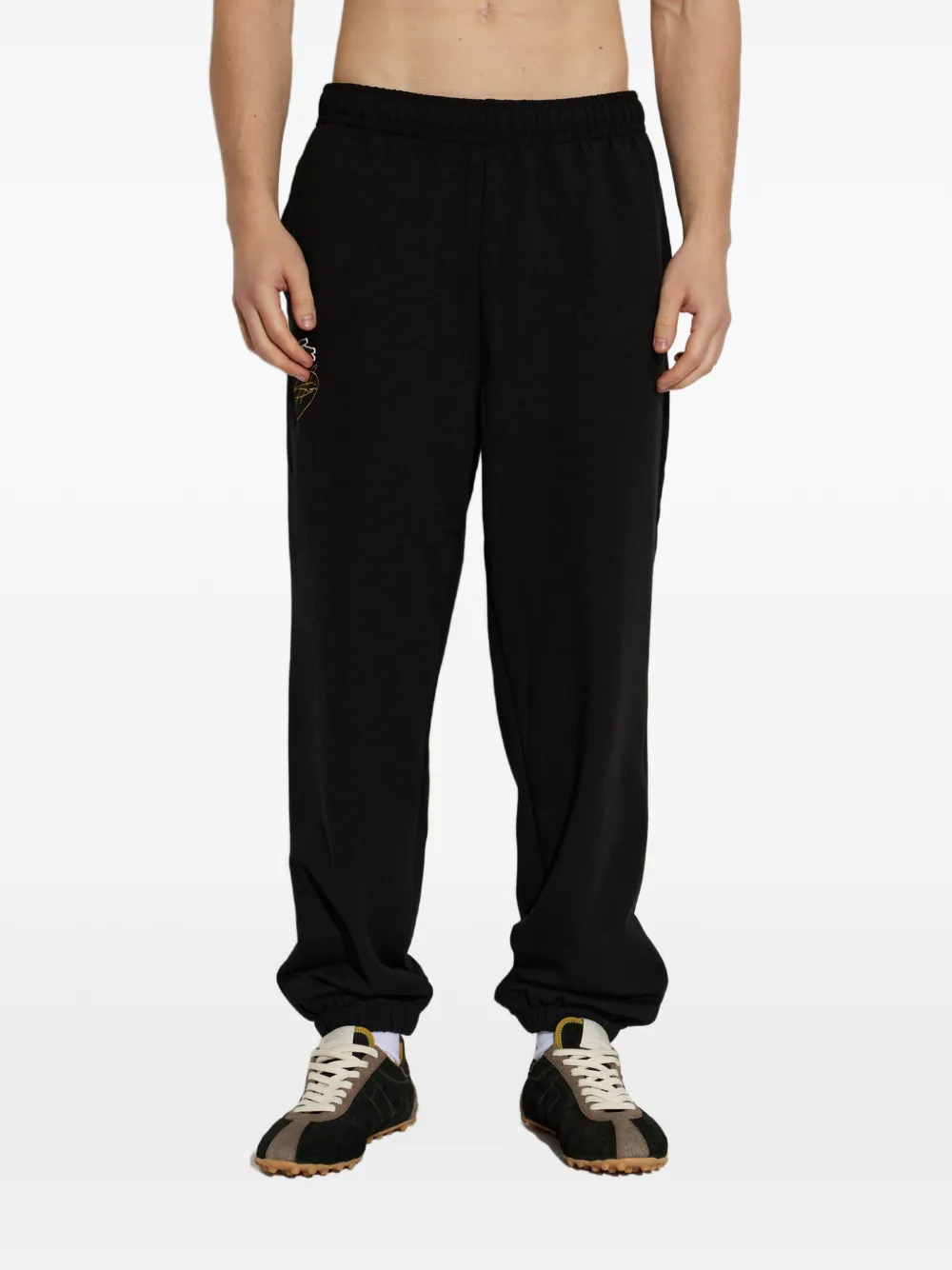 Lacoste x Novak Djokovic trainingsbroek Zwart
