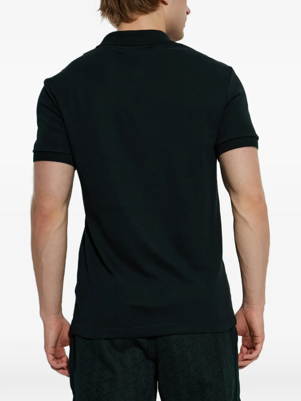 Lacoste Poloshirt met logopatch Groen