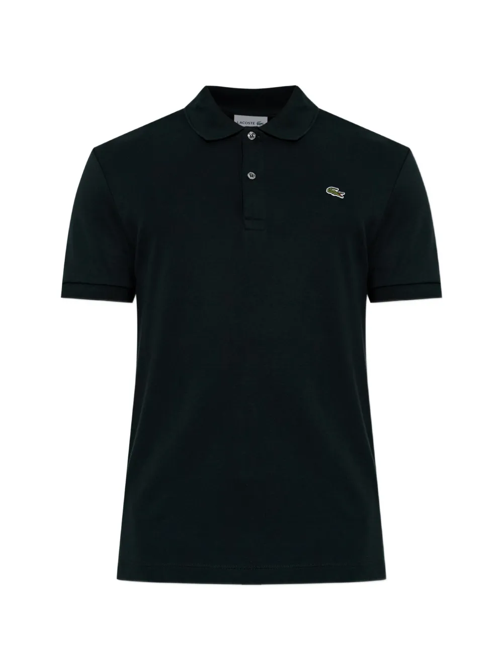 Lacoste logo-patch polo shirt