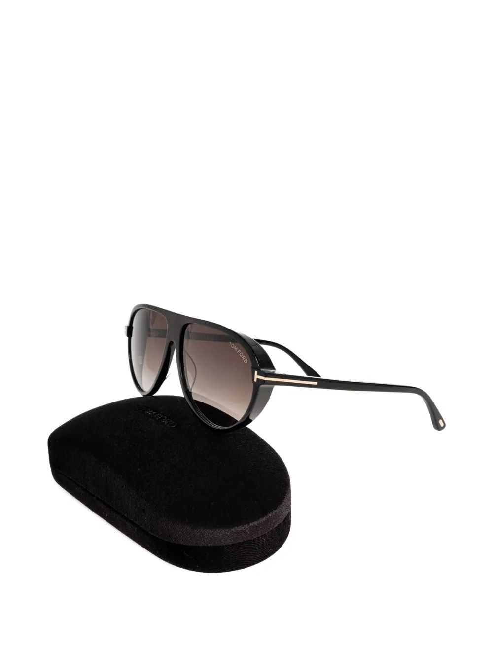 TOM FORD Marcus pilot-frame sunglasses Zwart