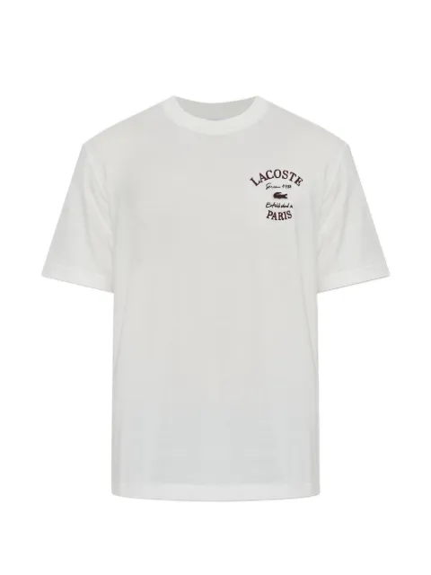 Lacoste logo-embroidered T-shirt