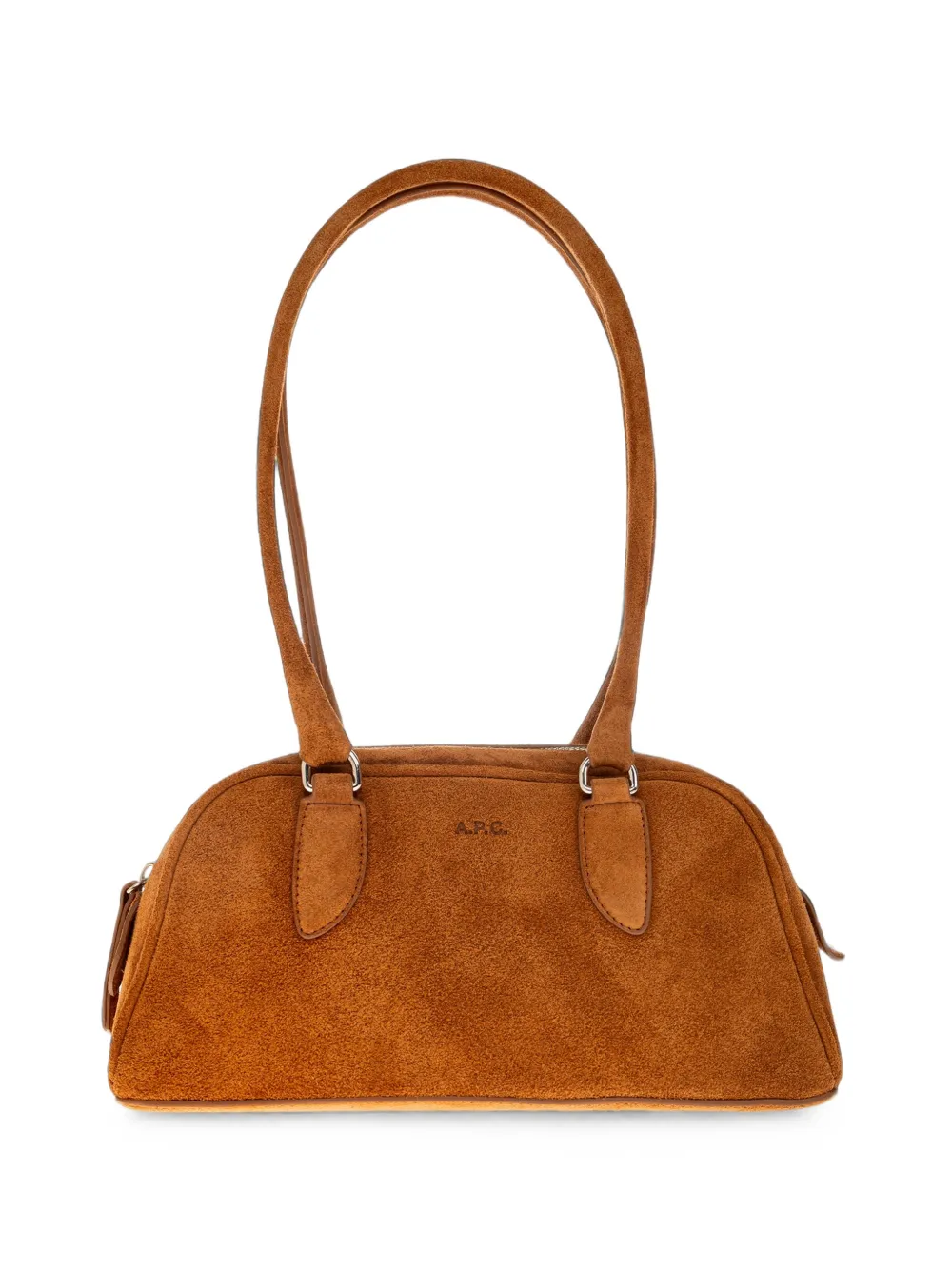 A.P.C. Paloma suede tote bag - Marron A.P.C. Paloma suede tote bag - Marron