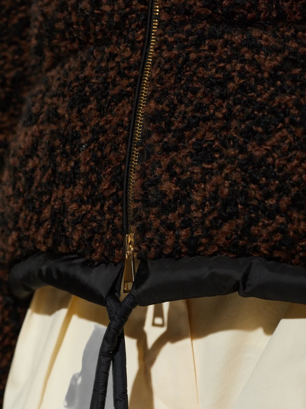 Moncler Trascendance donsjack Bruin