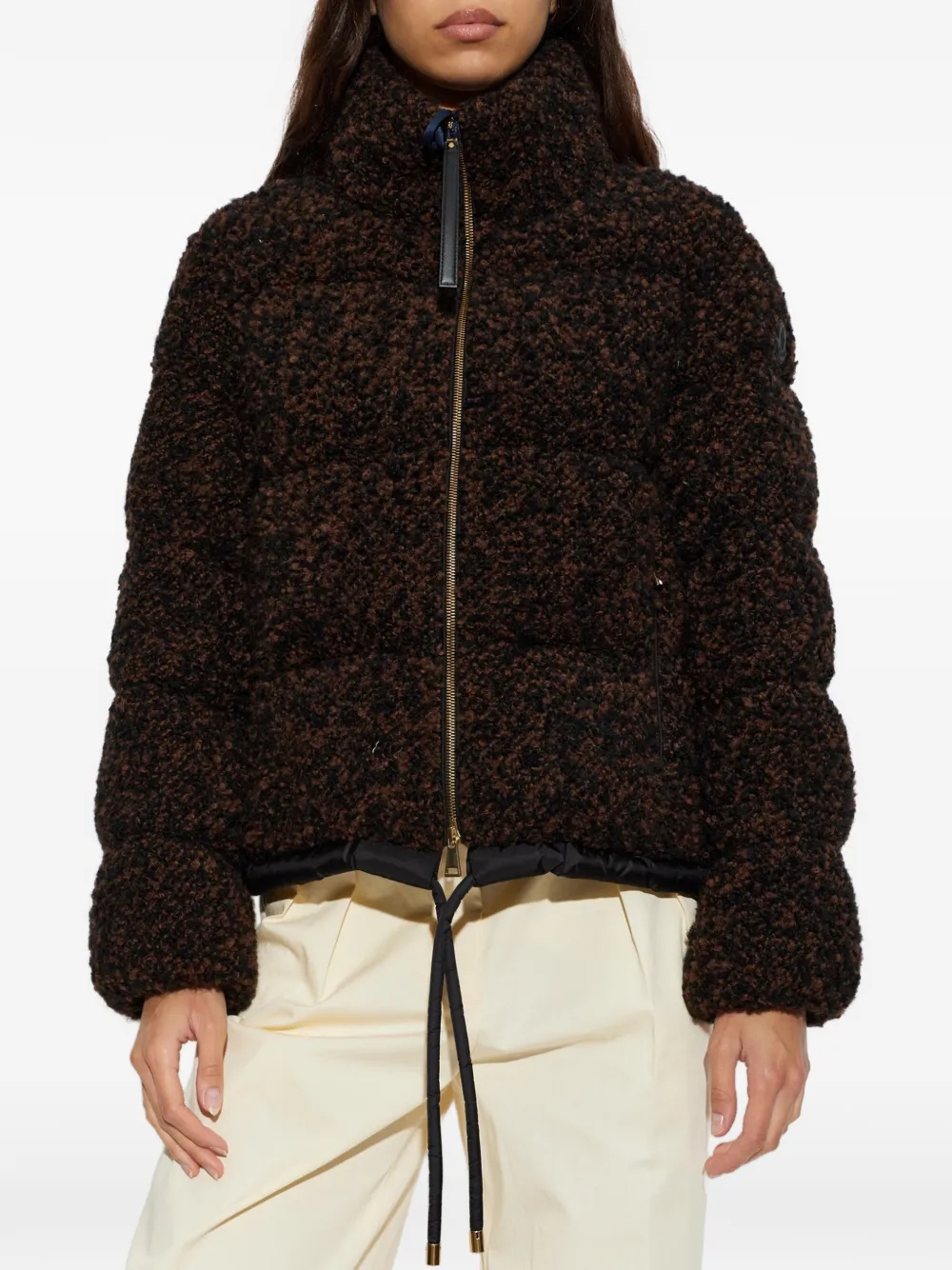 Moncler Trascendance donsjack Bruin