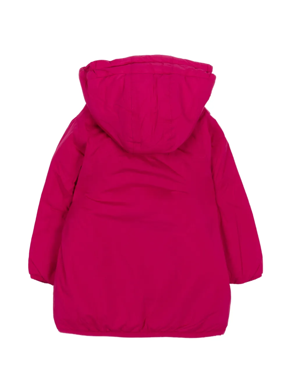 K Way Kids Claudine Bear gewatteerd jack met capuchon Roze