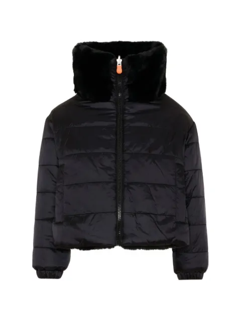Save The Duck Kids reversible faux-fur jacket