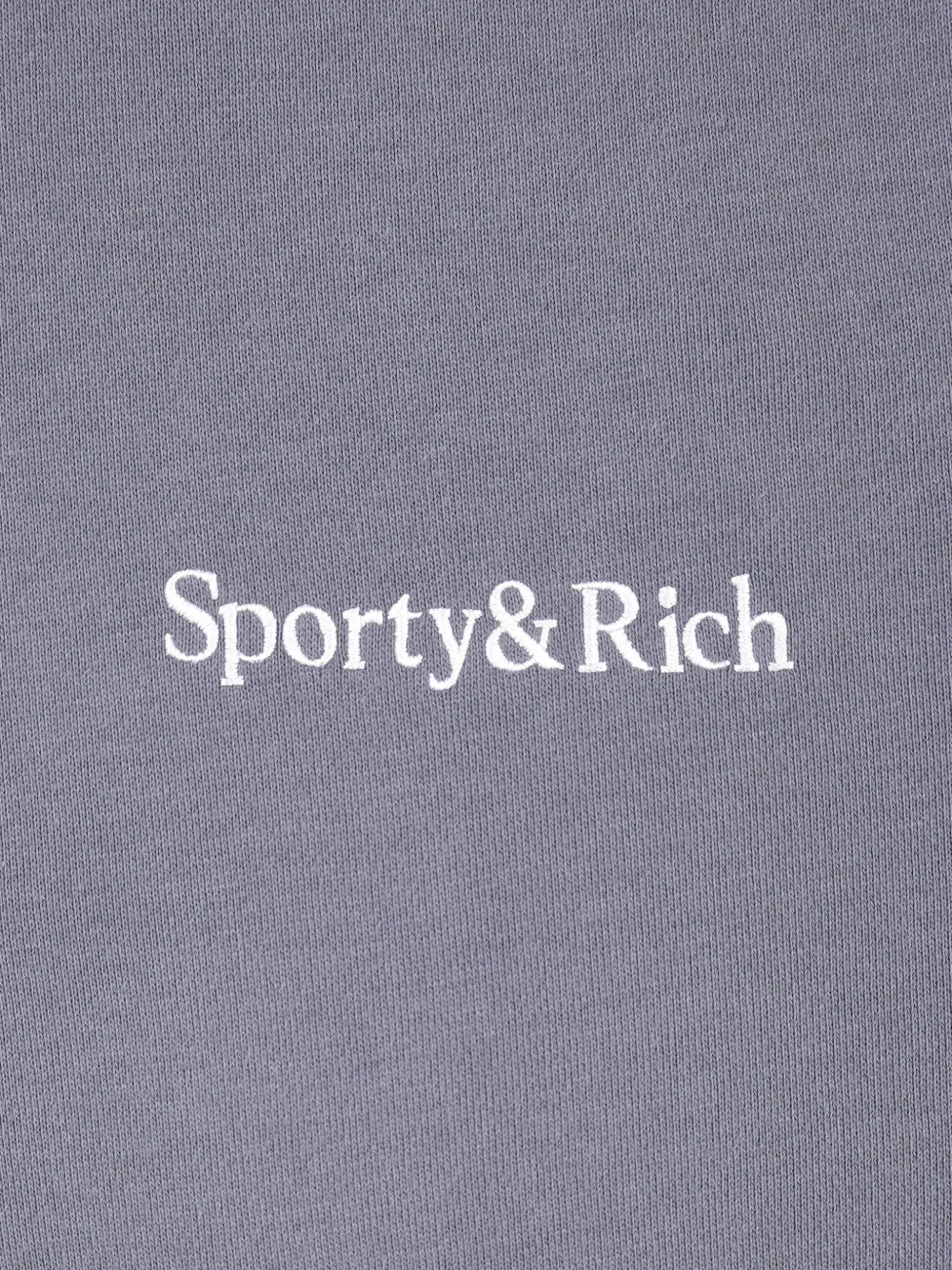 Sporty & Rich Serif Disco shorts met logo Grijs