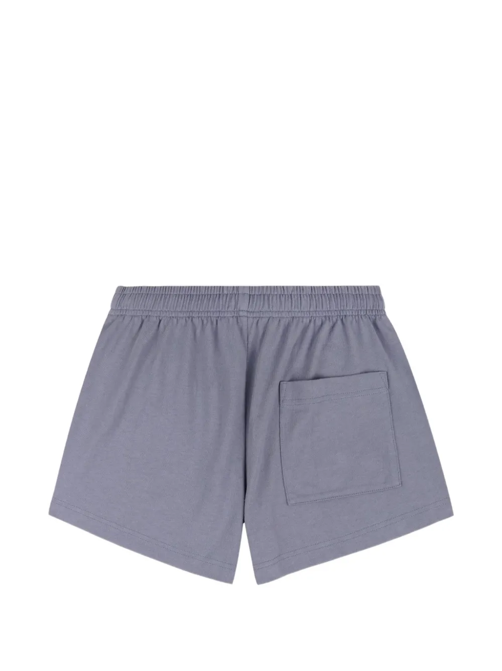 Sporty & Rich Serif Disco shorts met logo Grijs