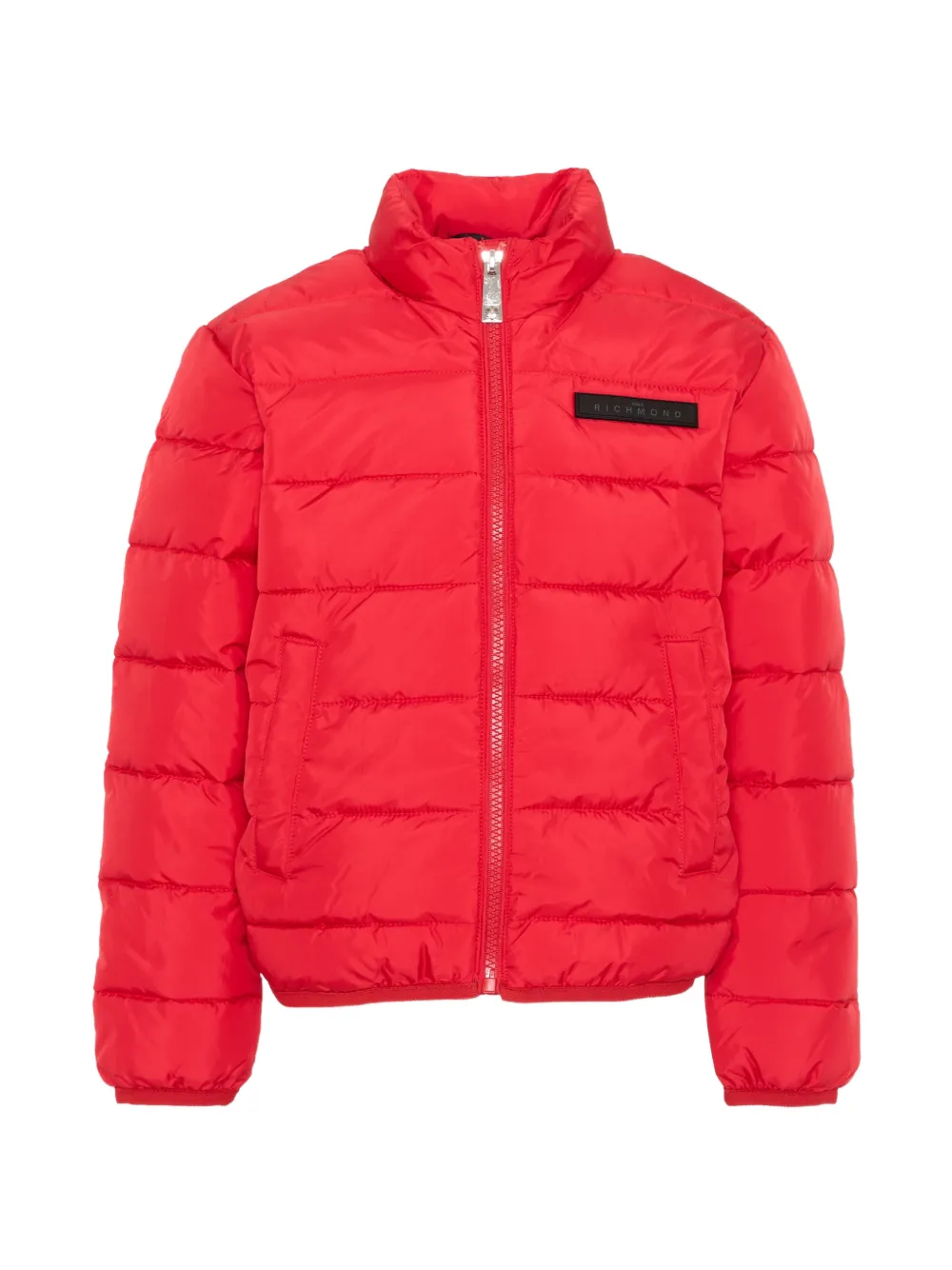 John Richmond Junior quilted puffer jacket - Rosso