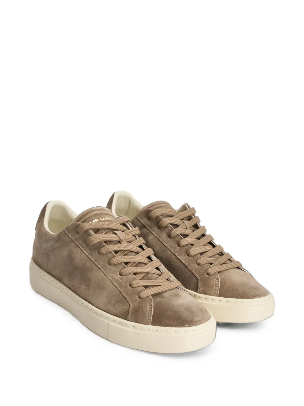 Crime London Superlight suede low-top sneakers Beige