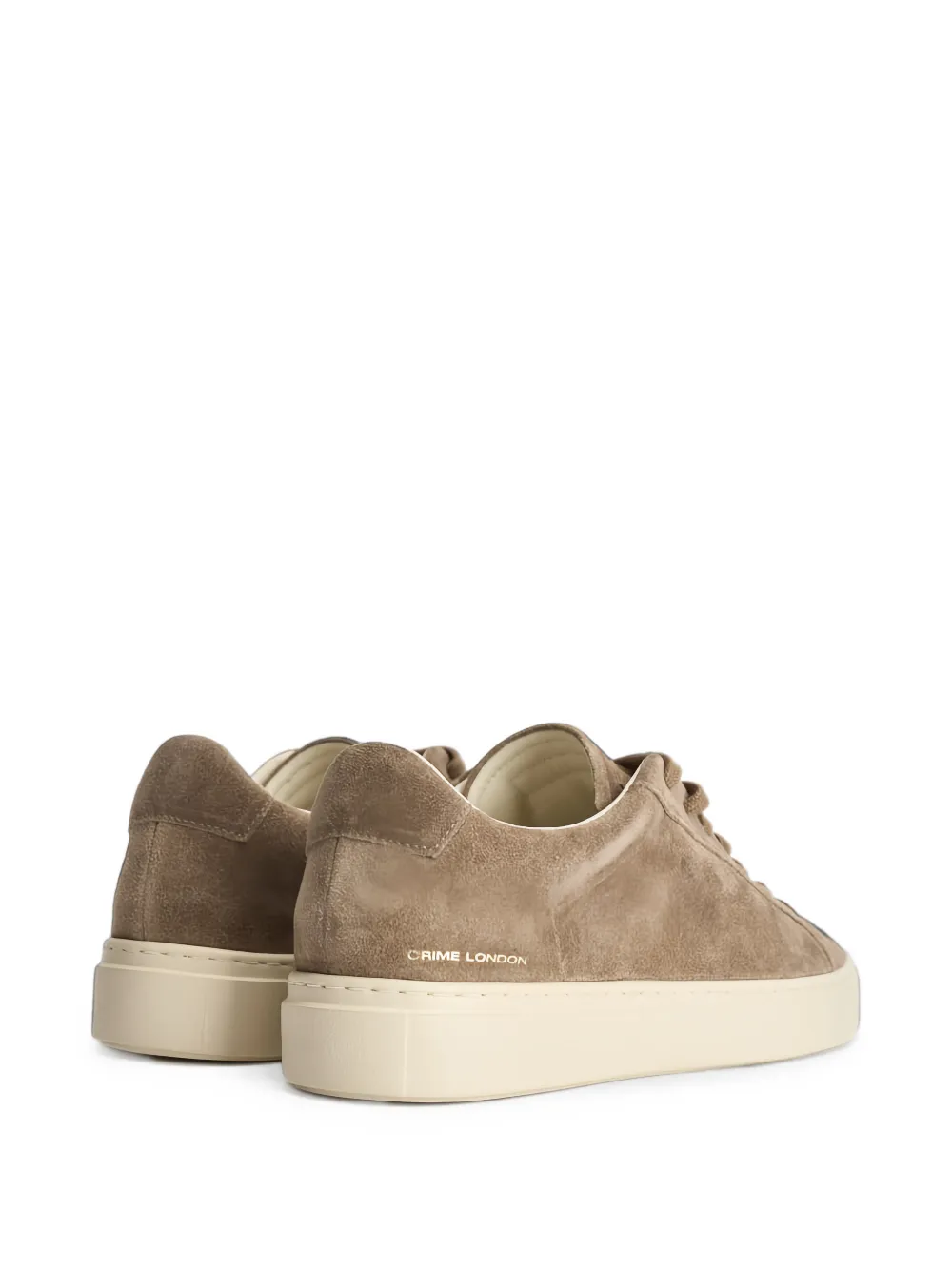 Crime London Superlight suede low-top sneakers Beige
