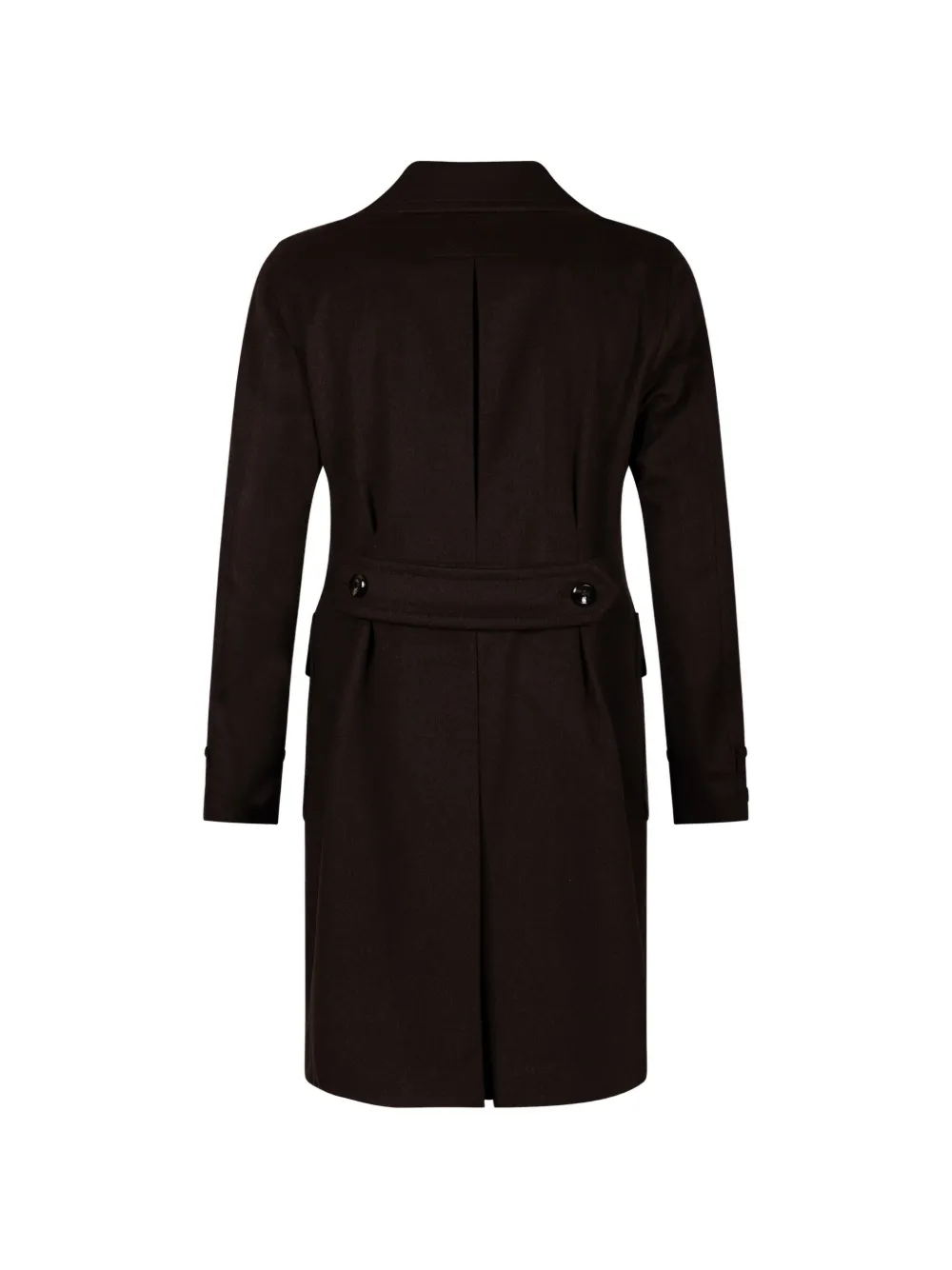 Tagliatore wool double-breasted coat Bruin