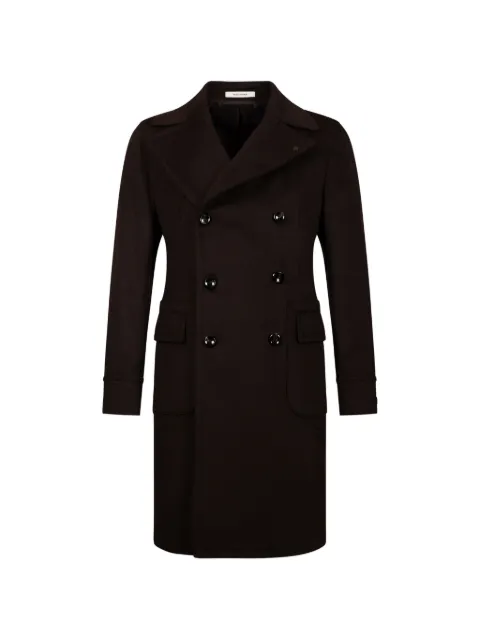 Tagliatore wool double-breasted coat