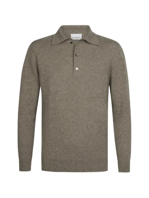 Profuomo long-sleeve polo shirt