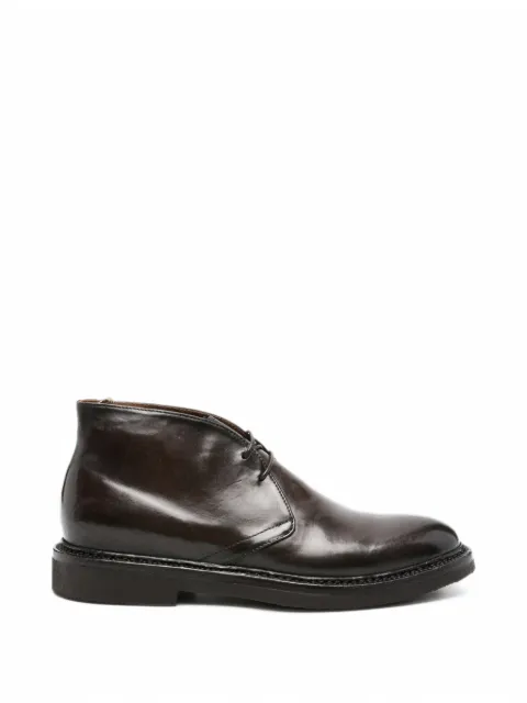 Officine Creative lace-up leather boots