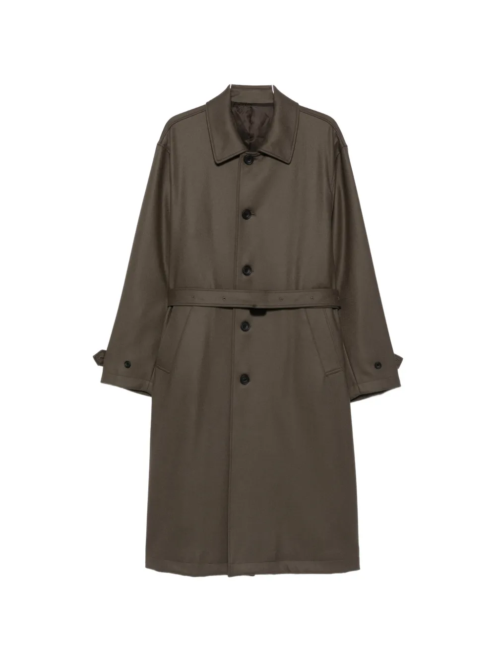 ssstein Melton belted wool coat - Brown