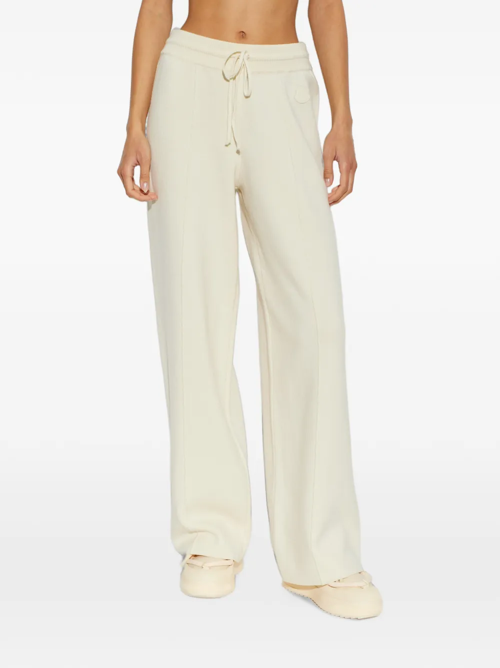 Moncler Trainingsbroek met wijde pijpen Beige