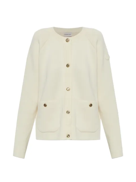 Moncler patch-pocket cardigan