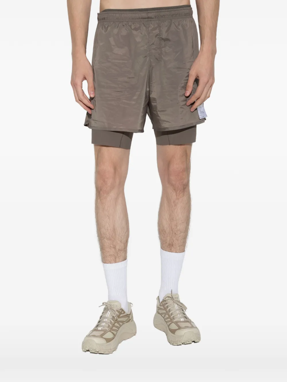 Satisfy TechSilk™ layered running shorts