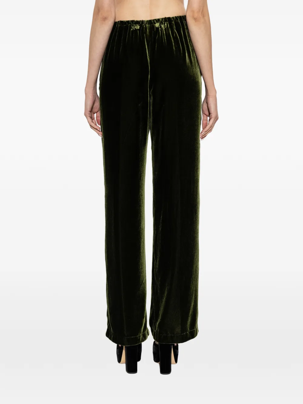 Forte Straight broek Groen