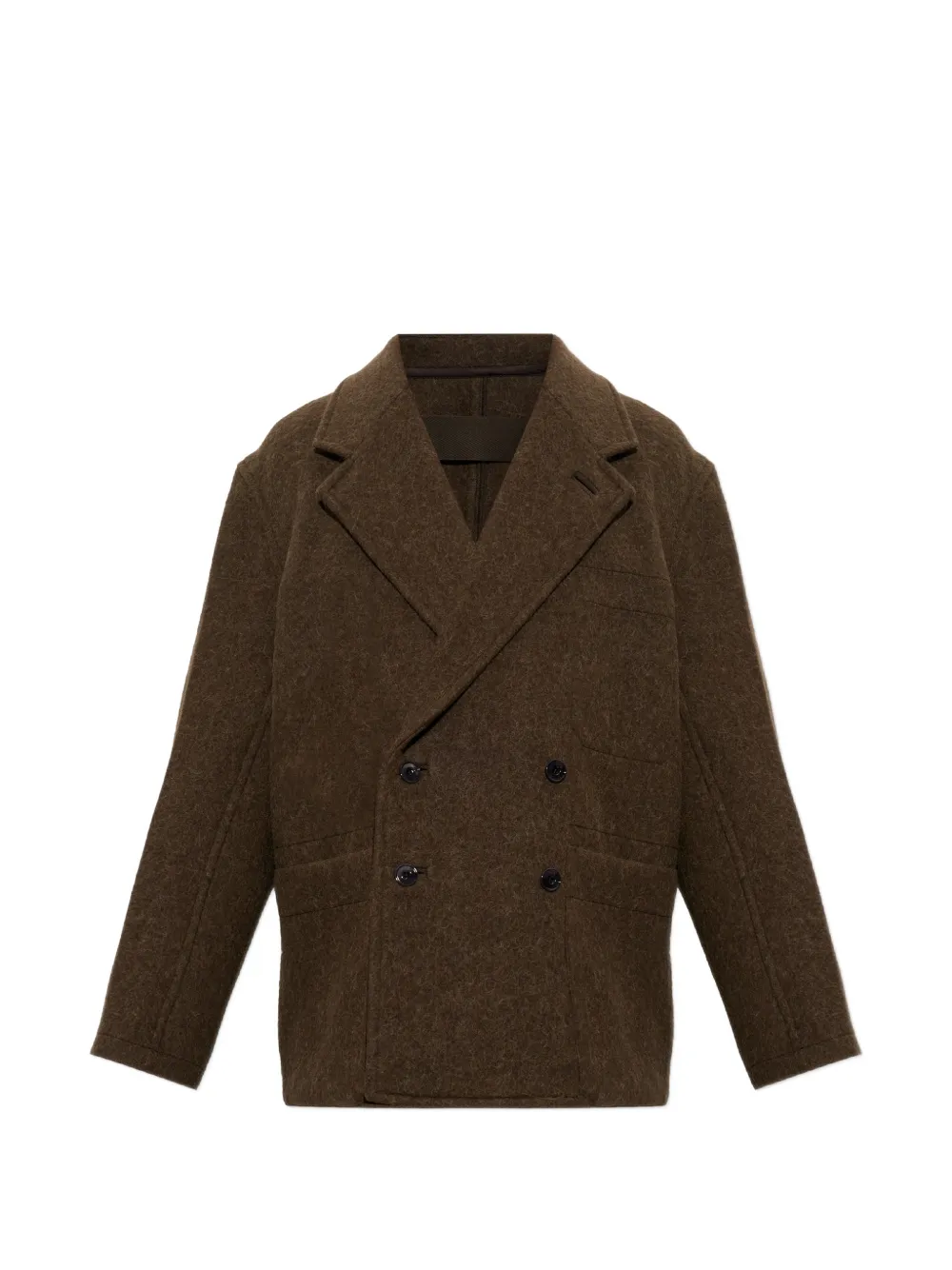 LEMAIRE double-breasted blazer - Marrone