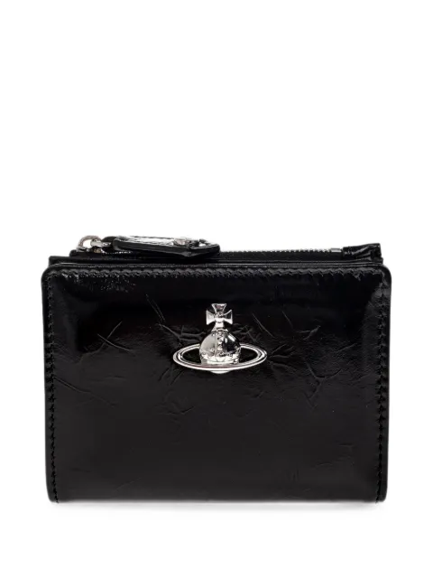 Vivienne Westwood Orb-plaque leather wallet