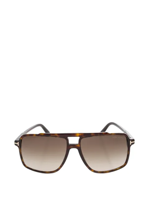 TOM FORD Kemp geometric-frame sunglasses