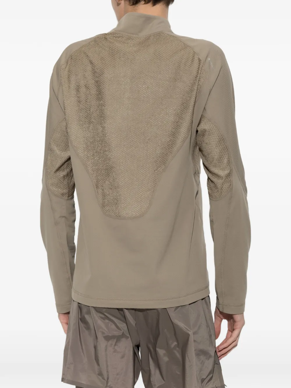 Satisfy FuzzFleece Octa performance top Beige