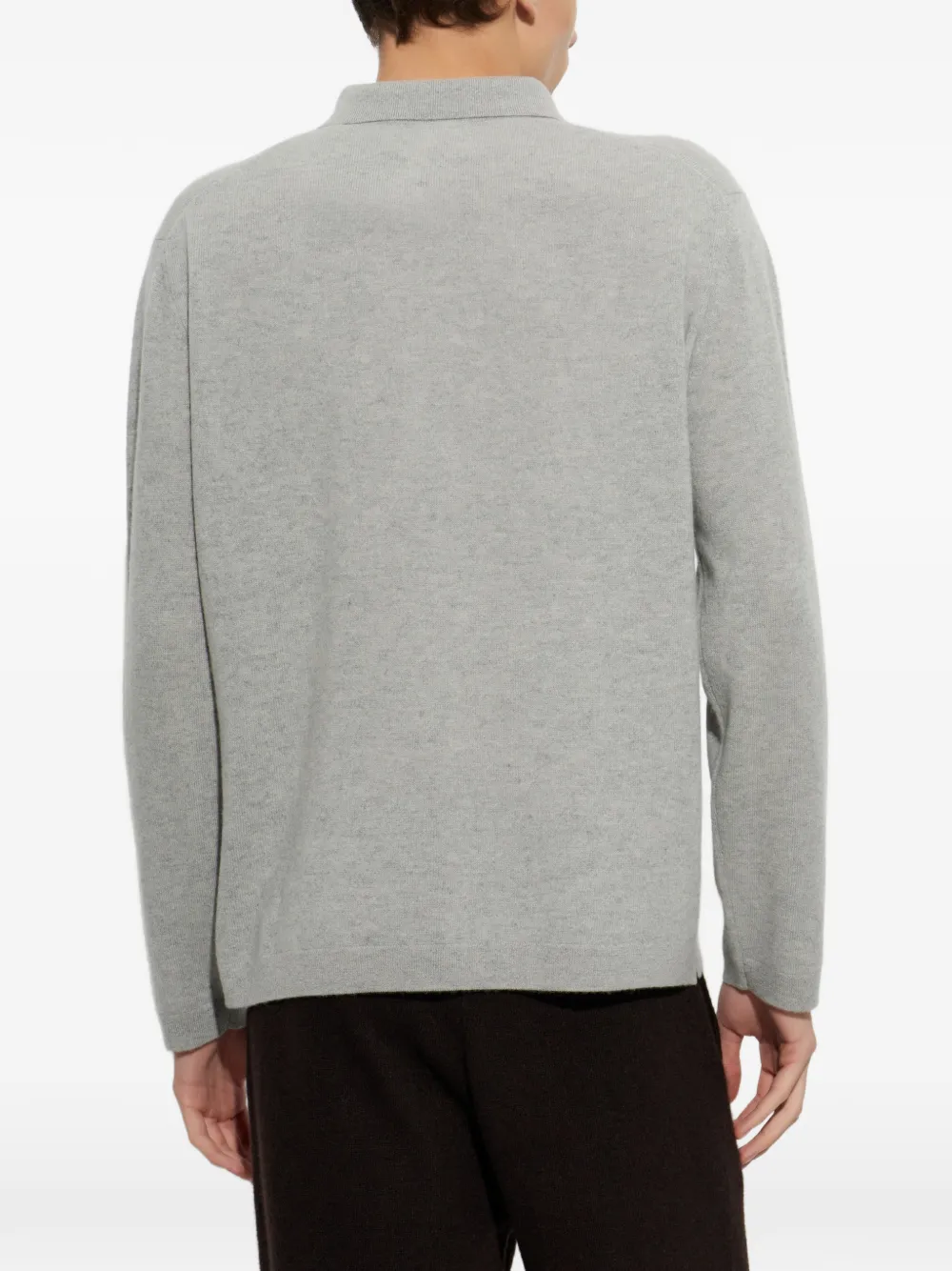 Lisa Yang Emil kasjmier poloshirt Grijs