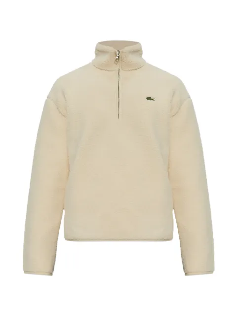 Lacoste teddy fleece sweater