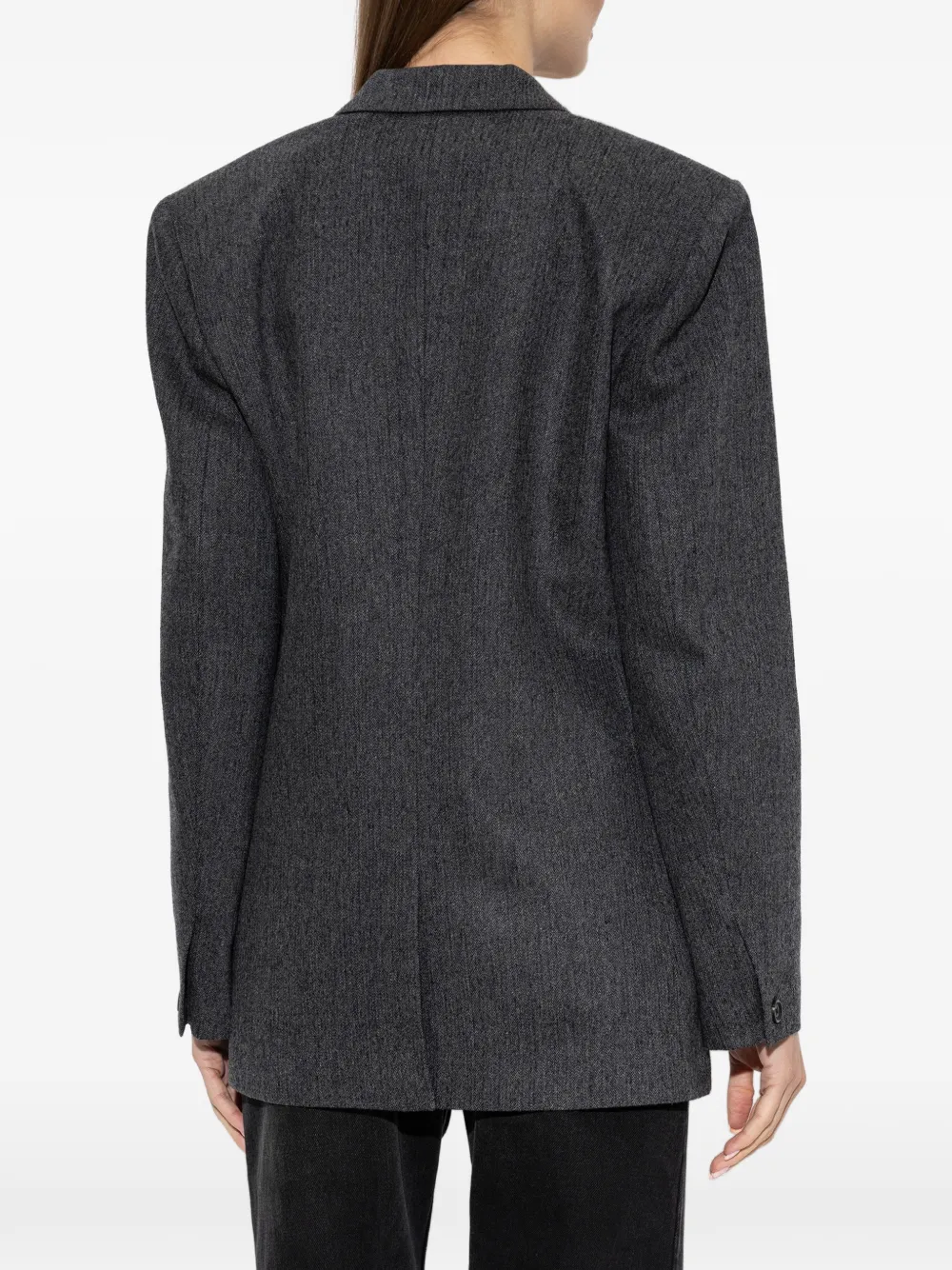 rag & bone Emile blazer met dubbele rij knopen Grijs