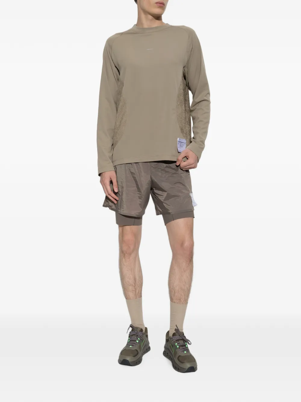 Satisfy FuzzFleece™ Octa T-shirt Beige
