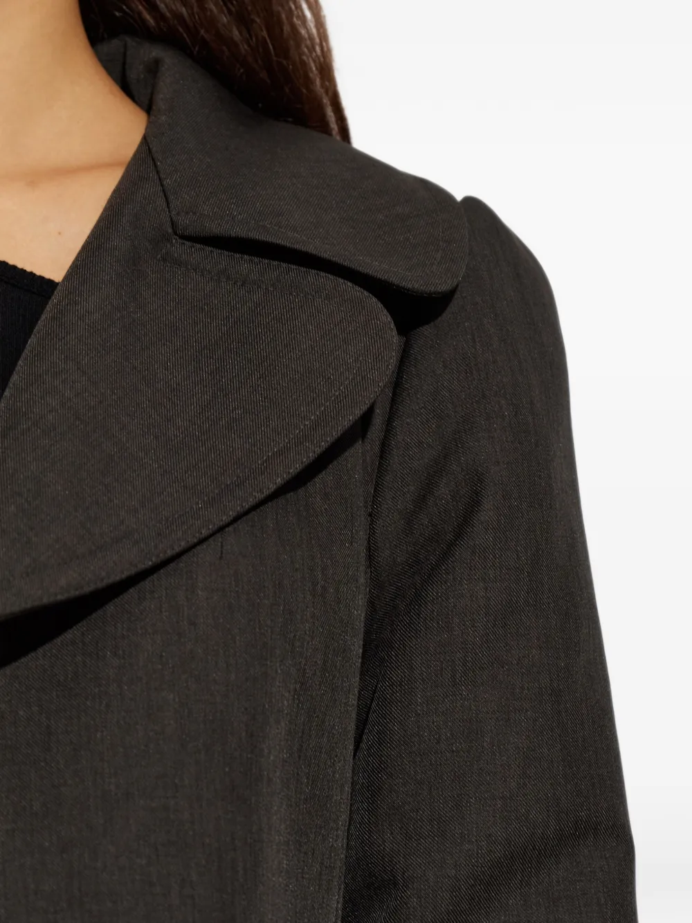 Vivienne Westwood Liska jas met ceintuur Bruin