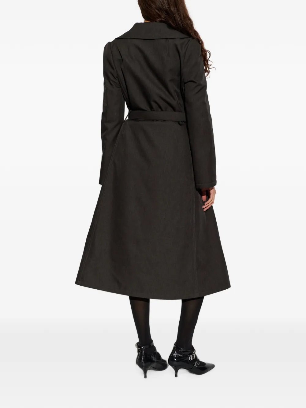 Vivienne Westwood Liska jas met ceintuur Bruin