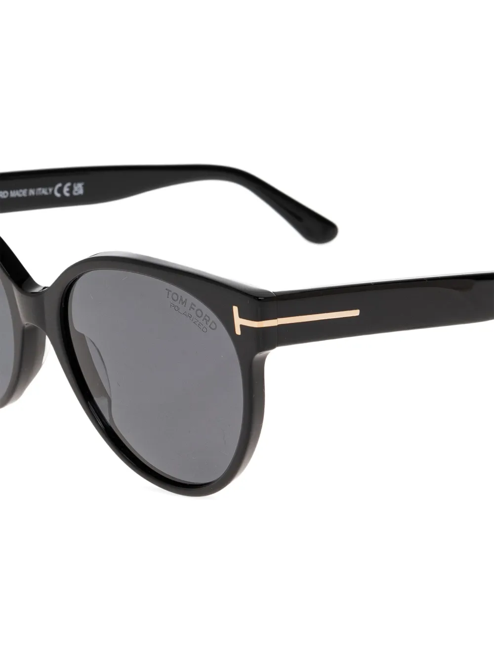 TOM FORD Eyewear Tallulah-02 cat-eye-zonnebril Zwart