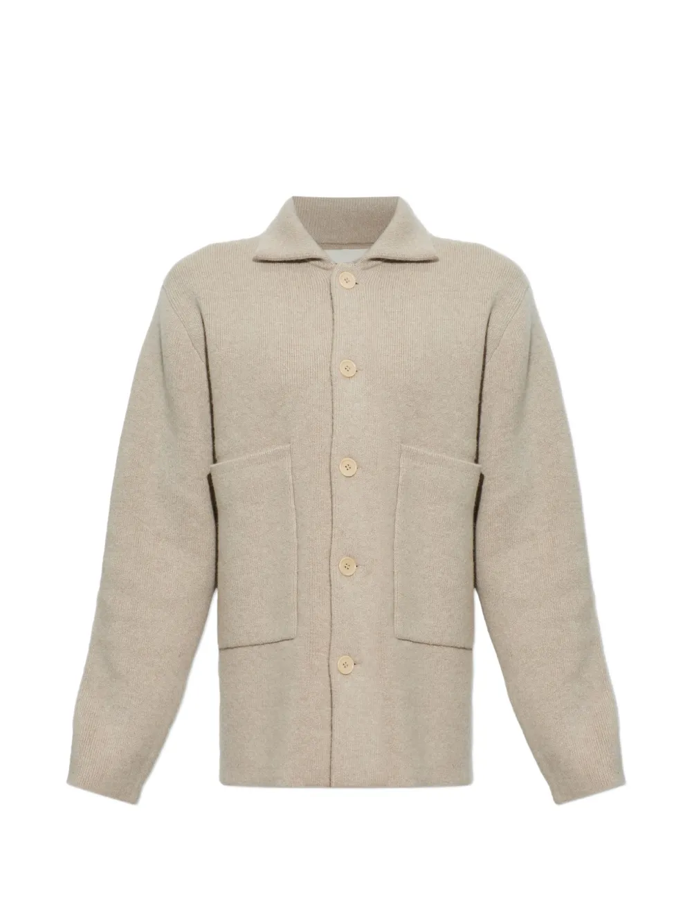 Lisa Yang Louis button-up cardigan jacket - Toni neutri