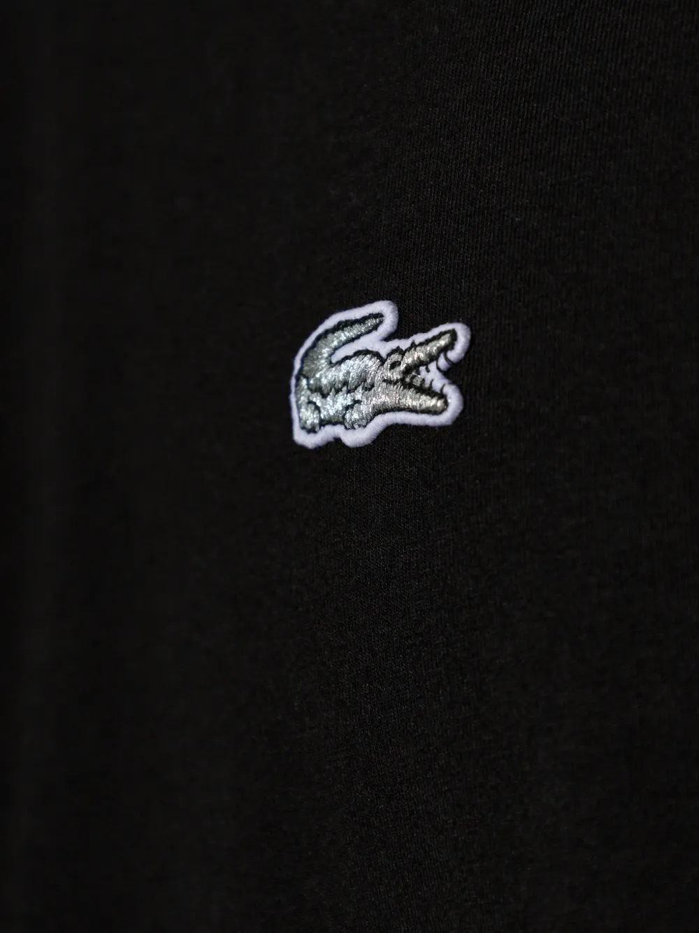Lacoste Tweedelige pyjama met logo-patch Zwart