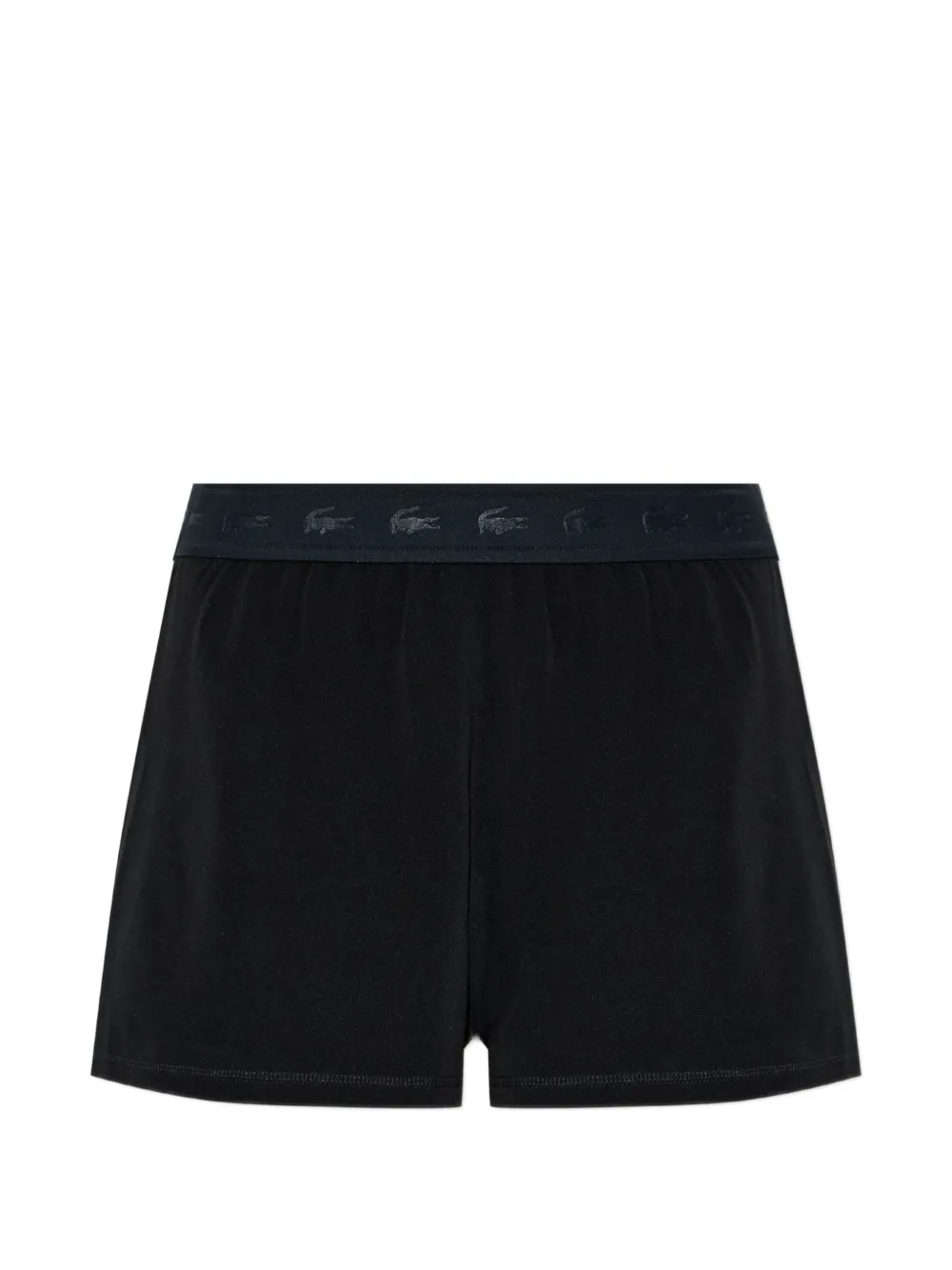 Lacoste logo-patch training shorts