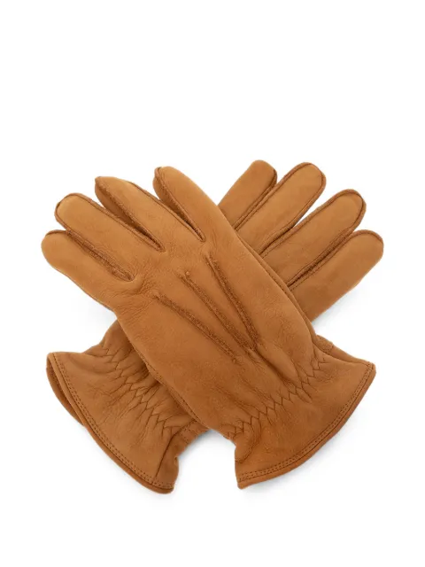 UGG logo-patch gloves