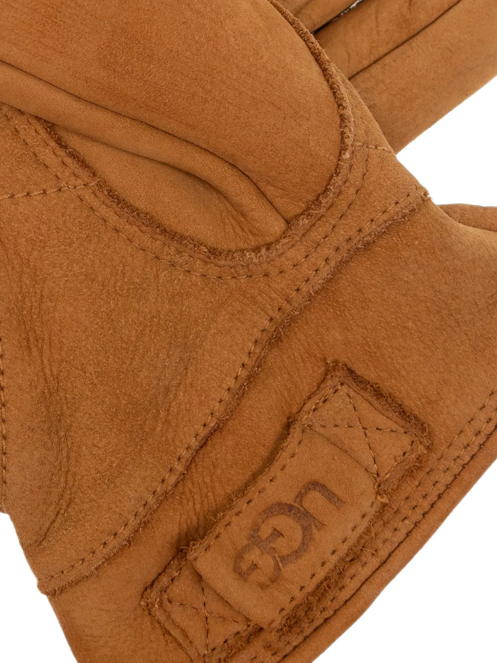 UGG Handschoenen met logopatch Bruin