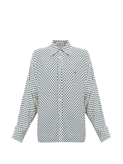 Vivienne Westwood Batwing polka-dot shirt