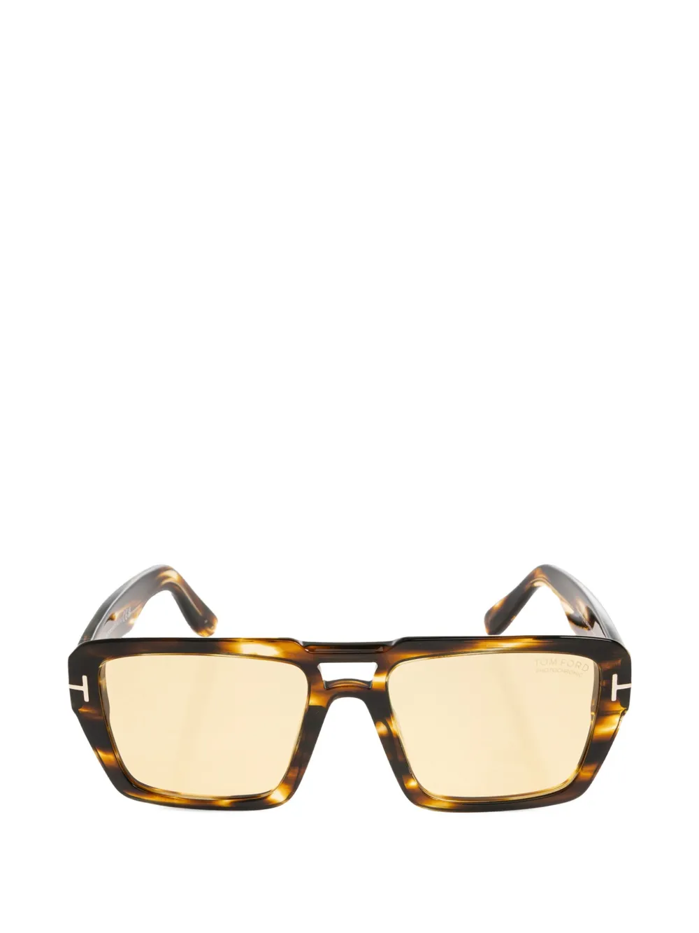 TOM FORD Eyewear Redford square-frame sunglasses - Braun