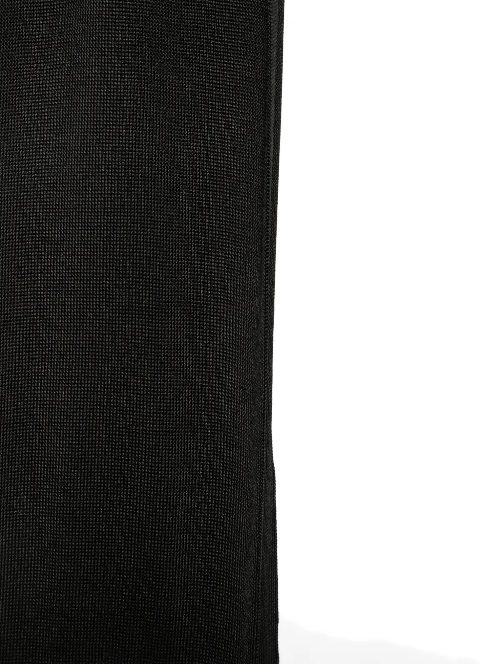 DSQUARED2 embellished fringed scarf Zwart