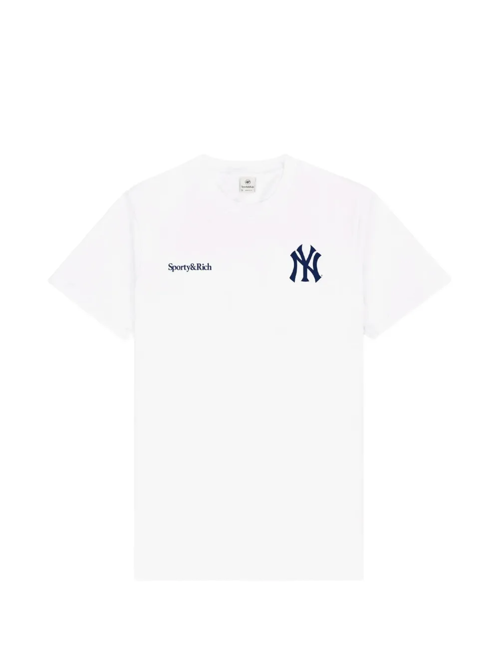 Sporty & Rich Yankees Arch T-shirt - Weiß