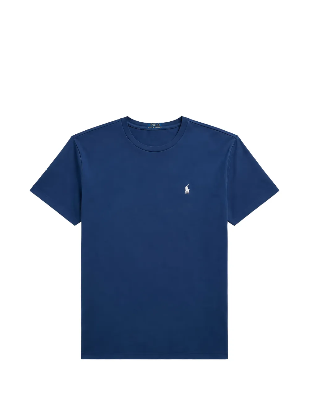 Lauren Ralph Lauren logo-embroidered T-shirt - Bleu Lauren Ralph Lauren logo-embroidered T-shirt - Bleu