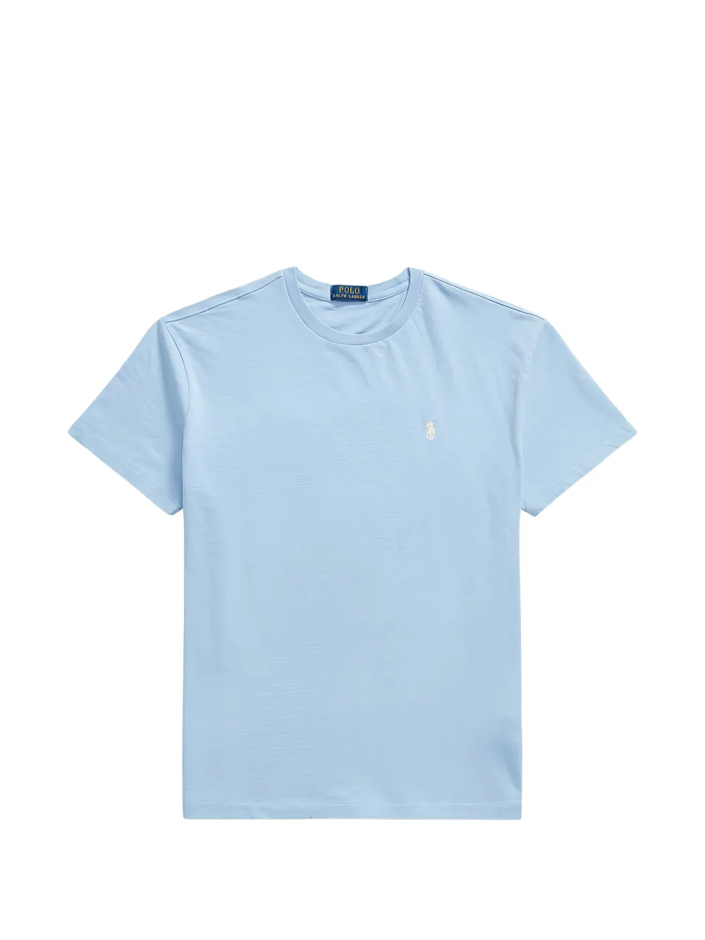 Lauren Ralph Lauren logo-embroidered T-shirt - Bleu Lauren Ralph Lauren logo-embroidered T-shirt - Bleu