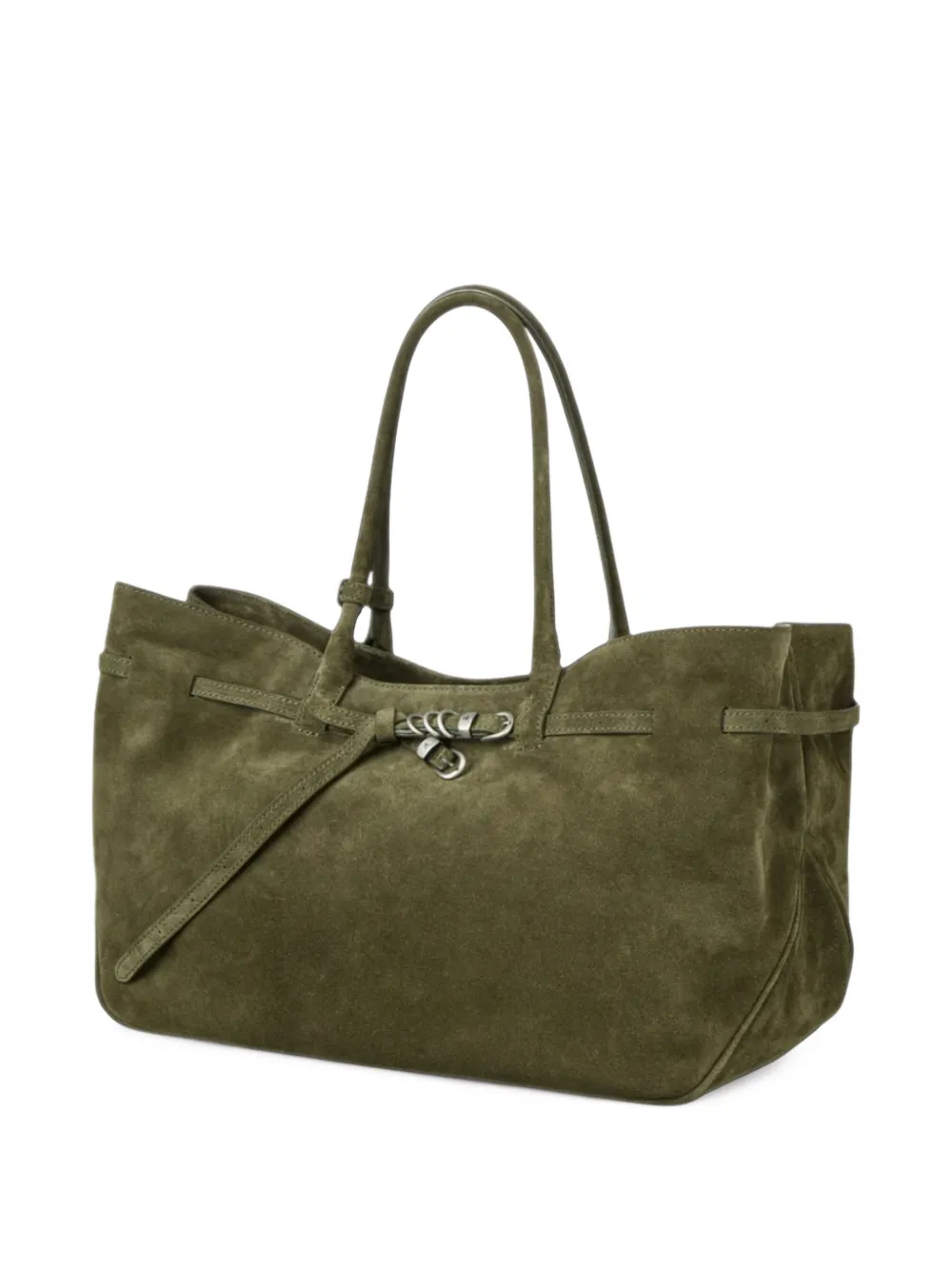 Marge Sherwood large Grandma tote bag Groen