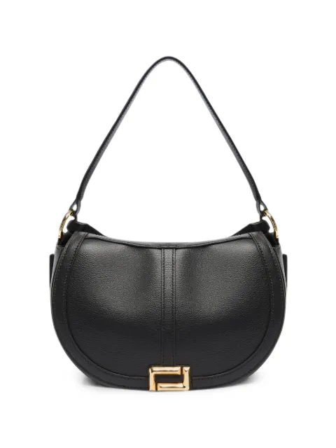 Lancel small logo-plaque leather shoulder bag